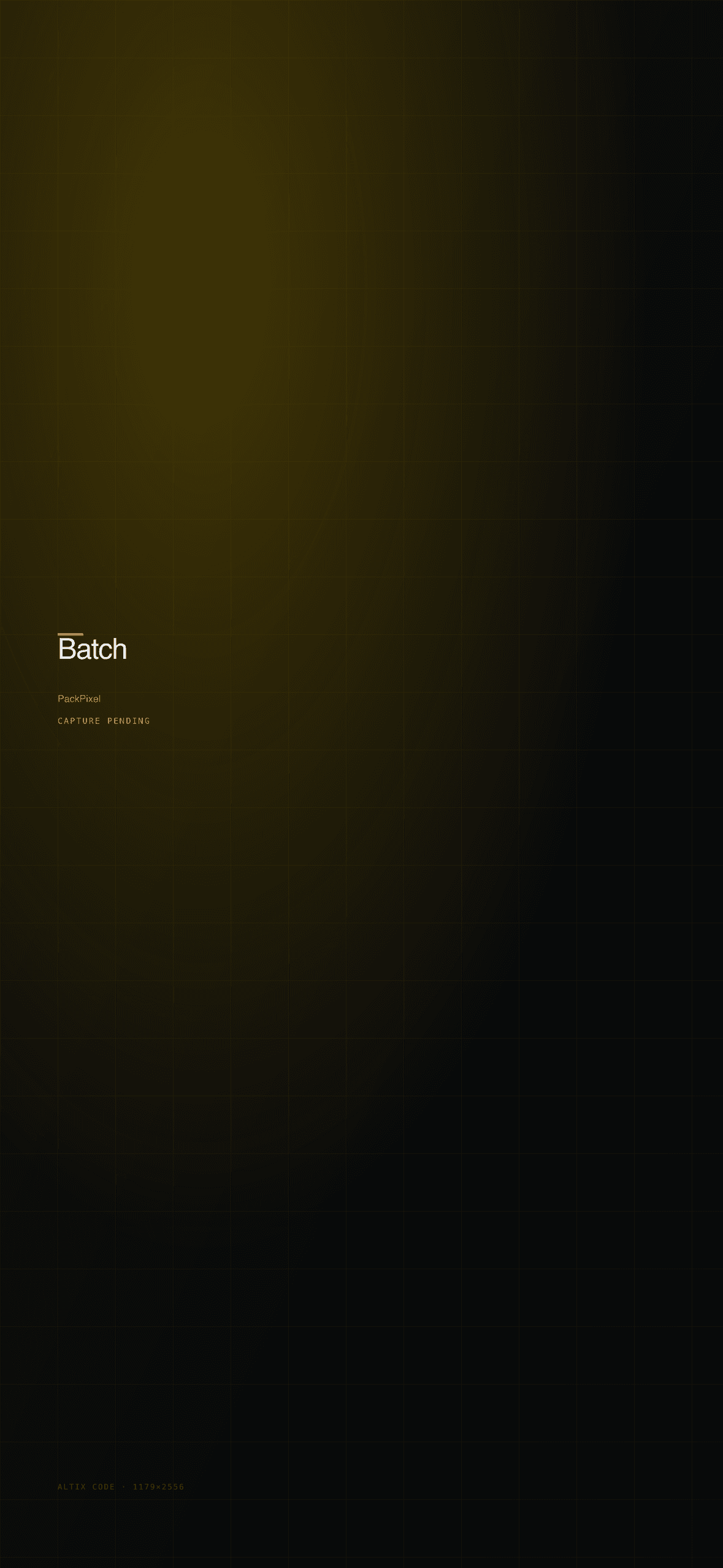 PackPixel batch selection